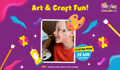 20 AED 360 Play Arts and Crafts Fun Offer
